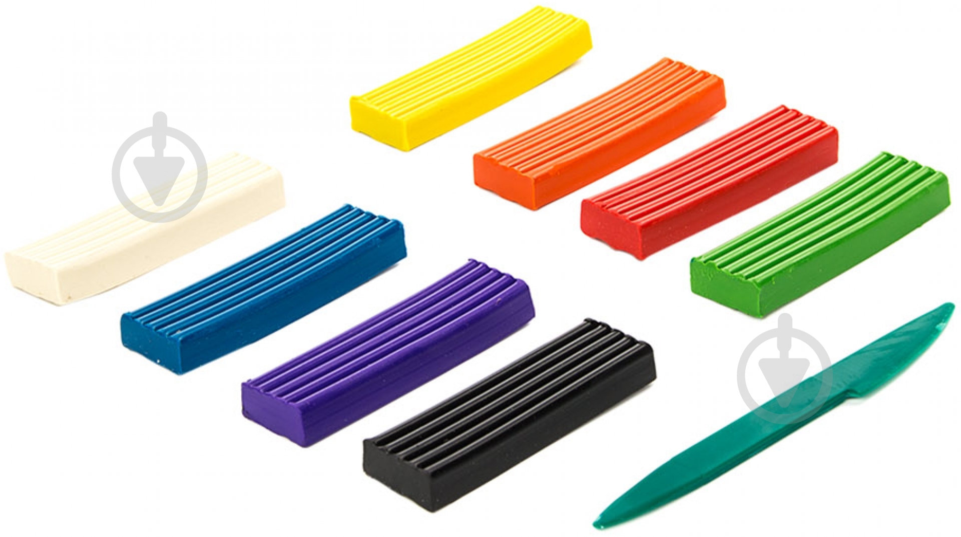 Пластилин 52113-ТК 8 цветов Тікі - фото 2