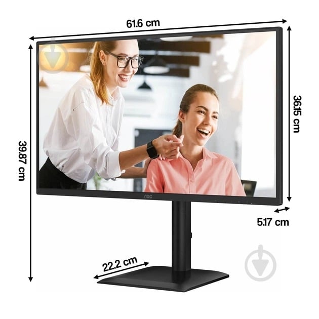 Монітор AOC 27" (Q27E4CV) - фото 10
