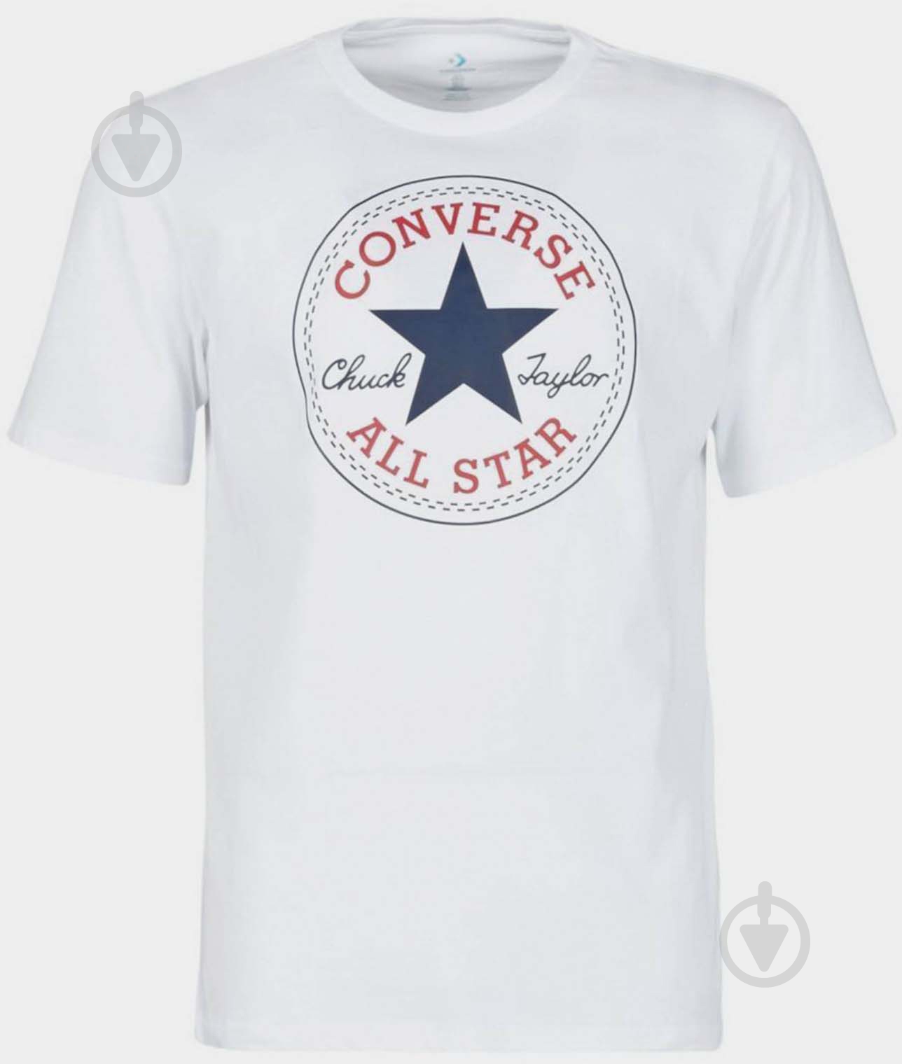 Футболка Converse Chuck Patch Tee 10025459-102 р.XL белый - фото 6