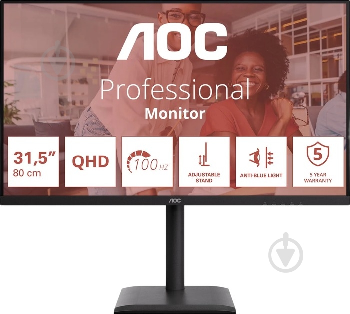Монитор AOC 31,5" (Q32E4U) - фото 1 Монитор AOC 31,5" (Q32E4U) - фото 1