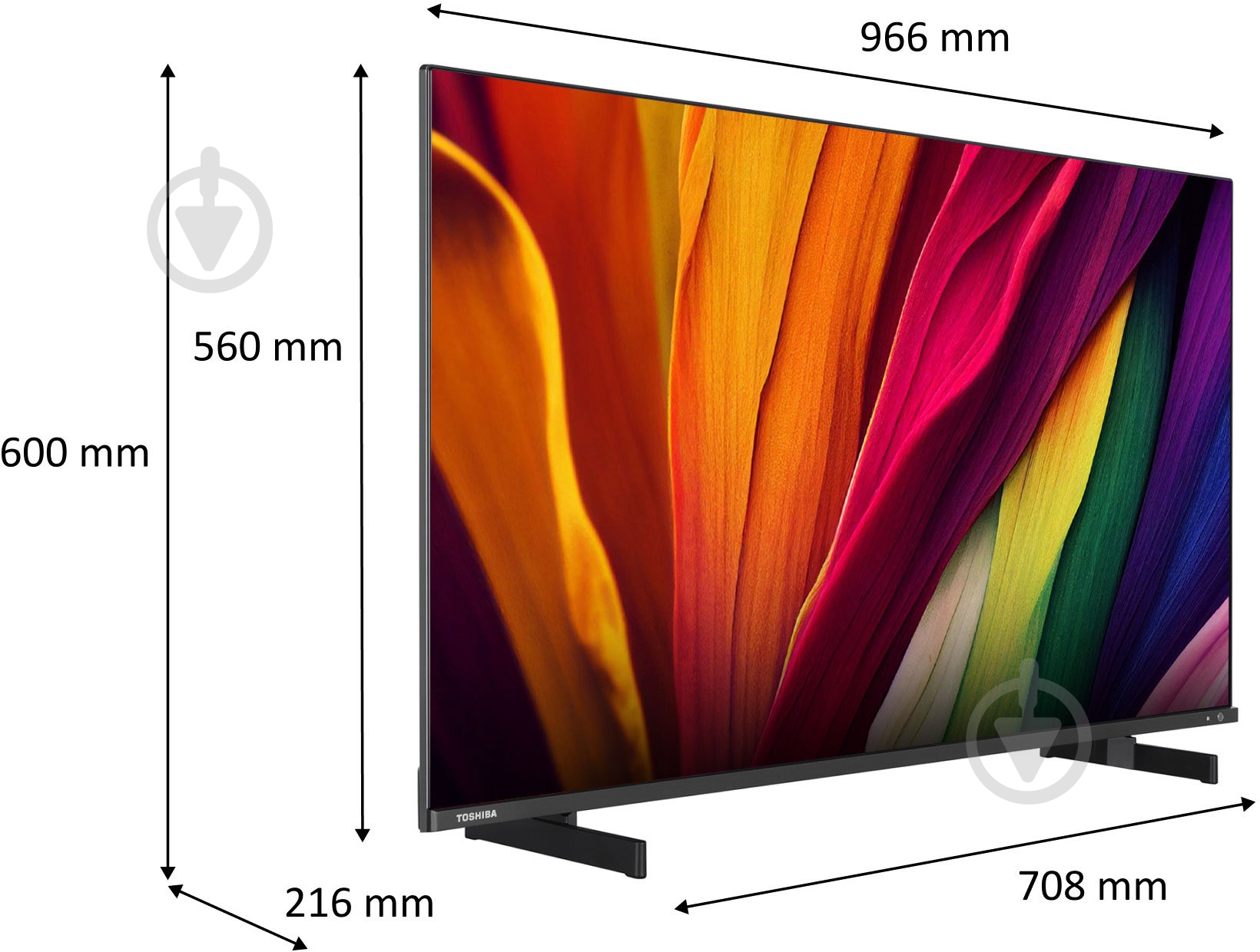 Телевизор TOSHIBA 43UA5D63DG - фото 4