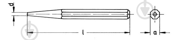 Пробойник (бородок) WURTH 07146318 - фото 2