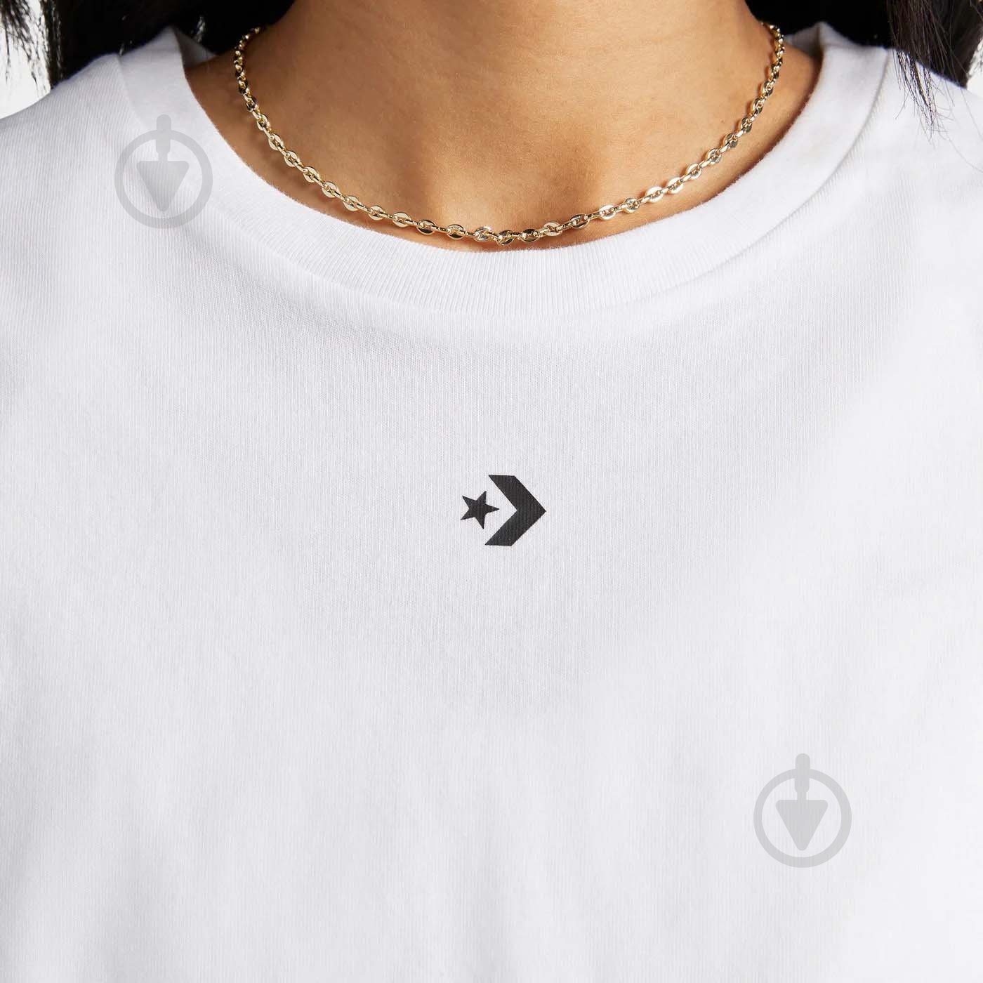 Футболка Converse WORDMARK TWIST TEE 10024546-102 р.S белый - фото 4