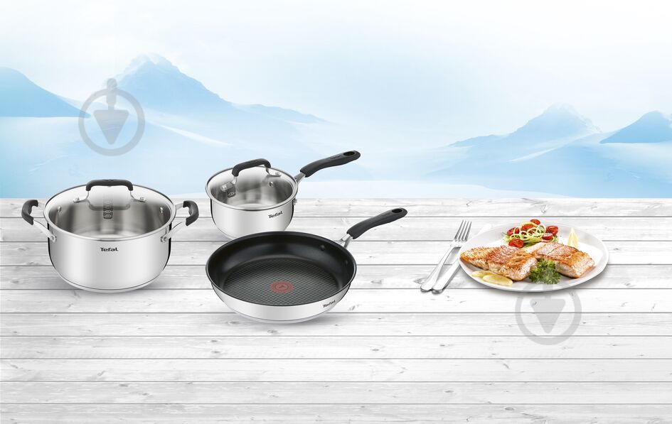 Набор кастрюль Tefal Cook&Cool 5 предметов G7155S14 - фото 9