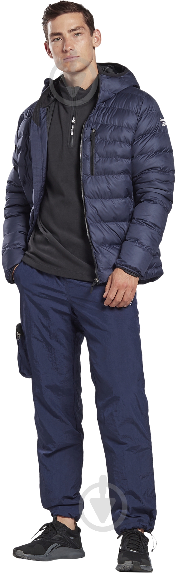 Куртка мужская Reebok OW SYNDWN B JKT FU1705 р.M синяя - фото 5 Куртка мужская Reebok OW SYNDWN B JKT FU1705 р.M синяя - фото 5