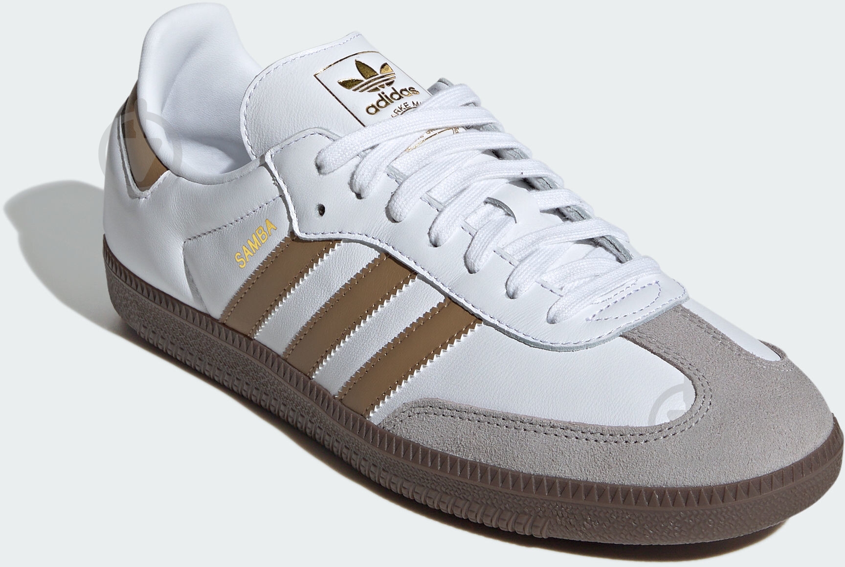 Кросівки чоловічі демісезонні Adidas SAMBA OG JH8796 р.42 2/3 білі - фото 3