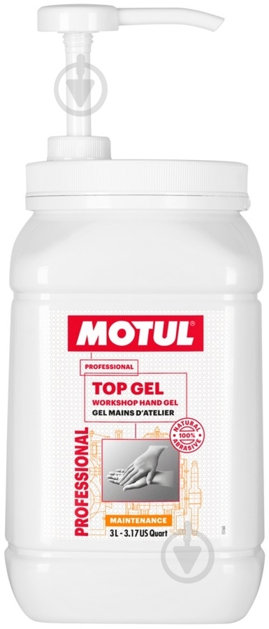 Очиститель для рук Motul Top Gel 3000 мл - фото 1