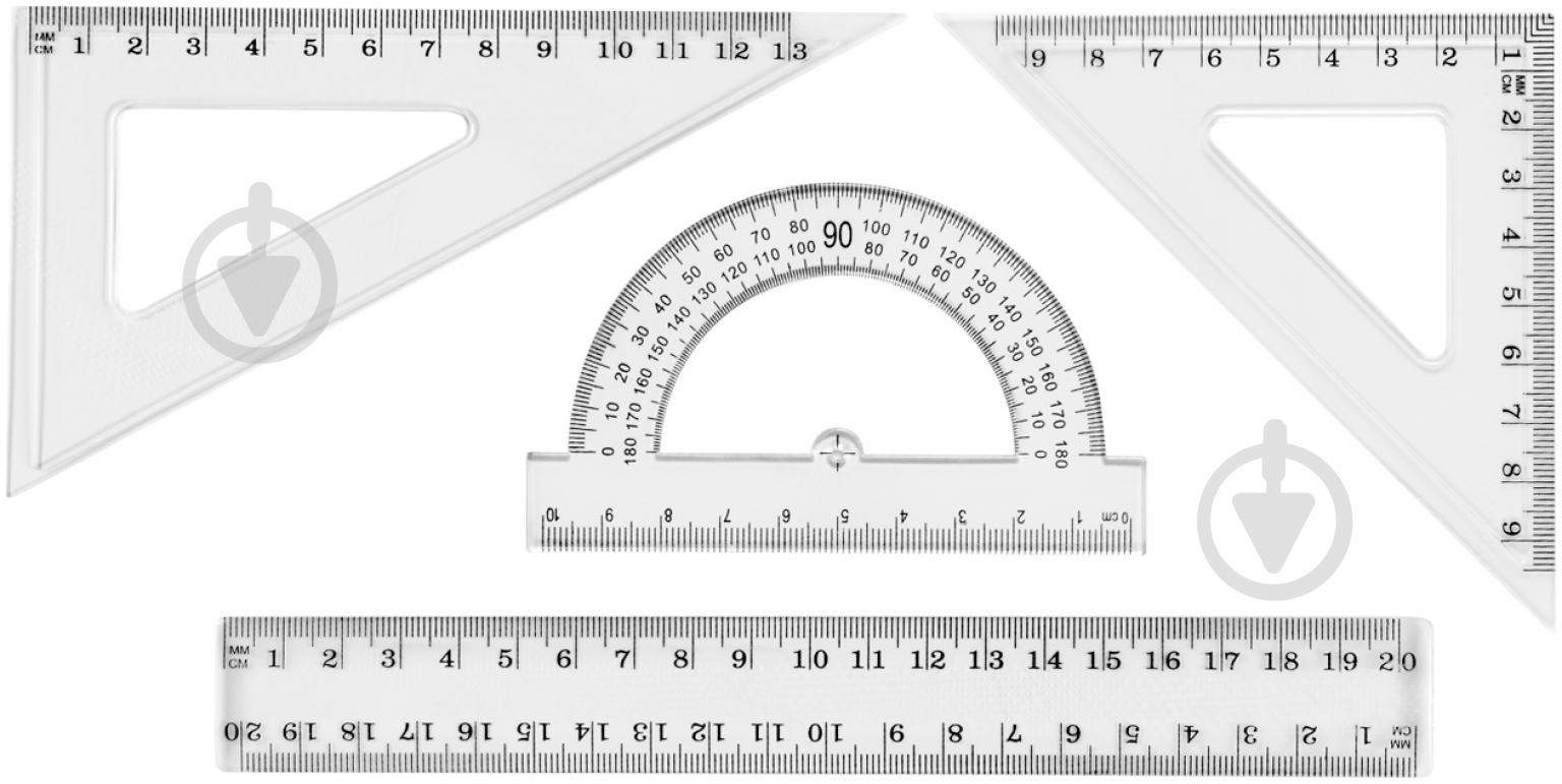 Набор линеек 4 предмета 70602 ТК Navigator - фото 1