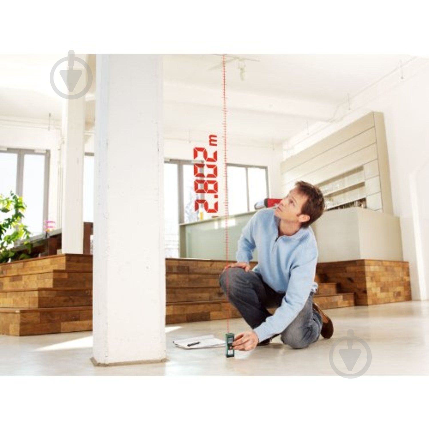 Дальномер Bosch PLR 15 + PMD 7 0603672002 - фото 3