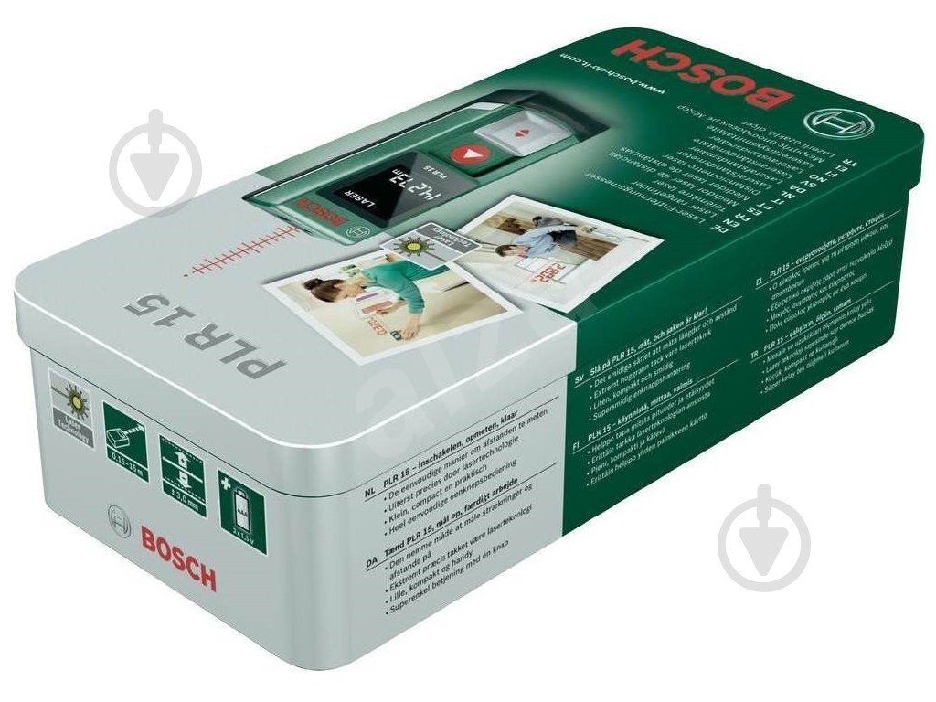 Дальномер Bosch PLR 15 + PMD 7 0603672002 - фото 5