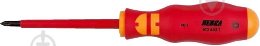 Отвертка WURTH PH VDE PH2X100 Zebra 06136322 - фото 1