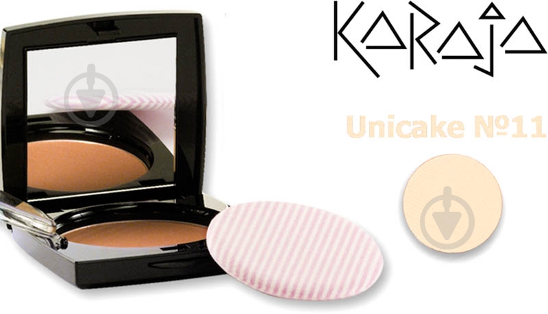 Пудра компактная KARAJA Unicake 11 7,5 г - фото 1 Пудра компактная KARAJA Unicake 11 7,5 г - фото 1