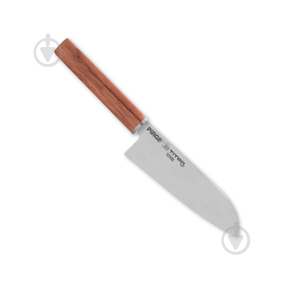 Ніж кухарський Pirge професійний Santoku Titan 16 см - фото 1