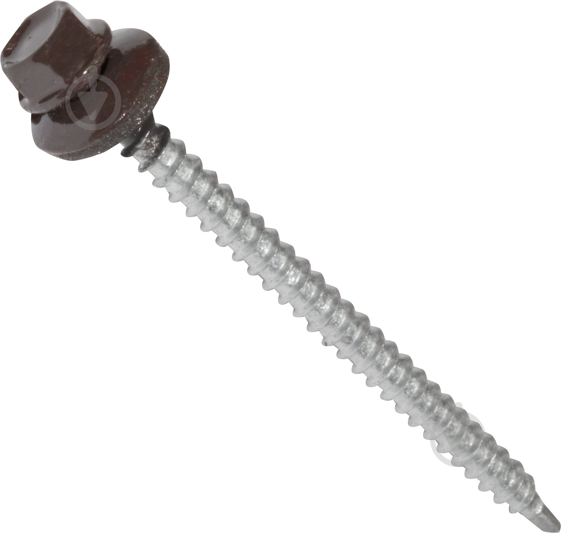 Саморез кровельный по дереву 4,8x70 мм вес шоколад RAL 8019 Expert Fix - фото 1 Саморез кровельный по дереву 4,8x70 мм вес шоколад RAL 8019 Expert Fix - фото 1