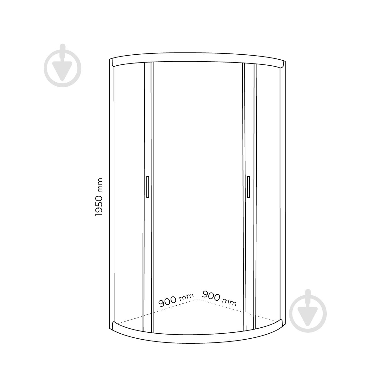 Душова кабіна Doosh DO-CA-01 - фото 8