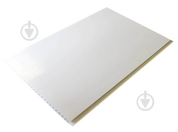 3D-панель з ПВХ УВПП 200х8х3000 мм глянець білий - фото 2 3D-панель з ПВХ УВПП 200х8х3000 мм глянець білий - фото 2
