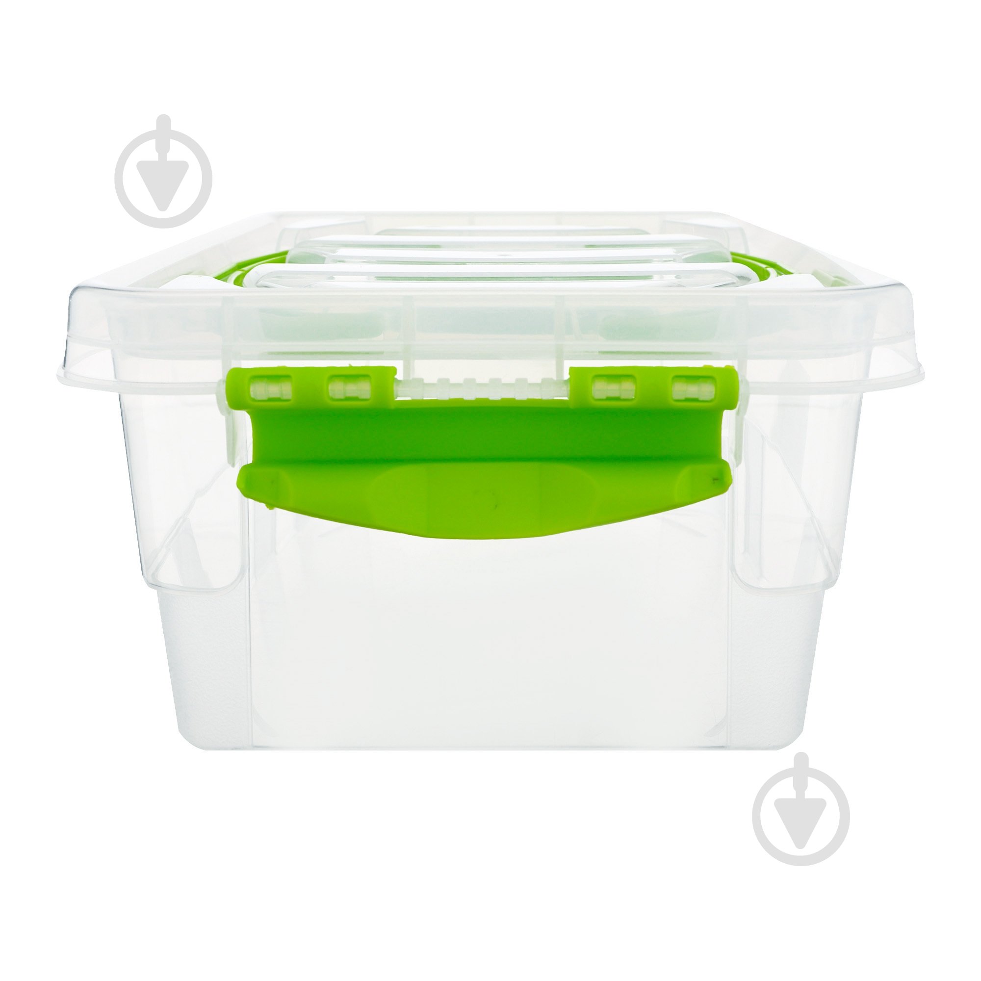 Контейнер для зберігання із кришкою Ал-Пластик «Handy Box» 5,7 л 125x225x318 мм - фото 5