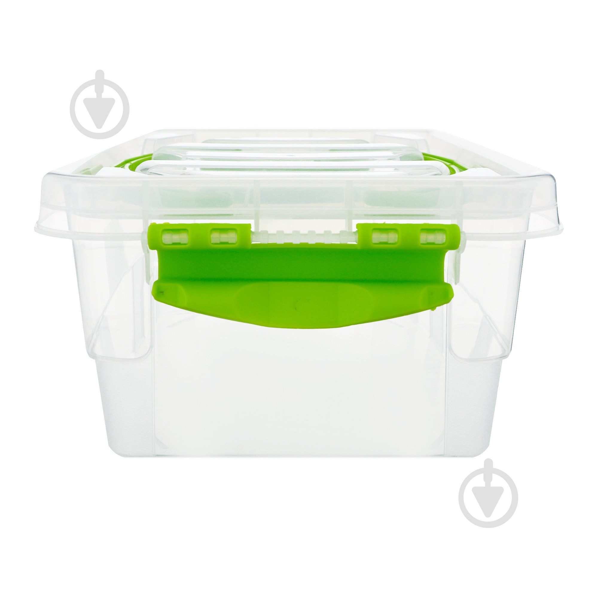 Контейнер для зберігання із кришкою Ал-Пластик «Handy Box» 5,7 л 125x225x318 мм - фото 2