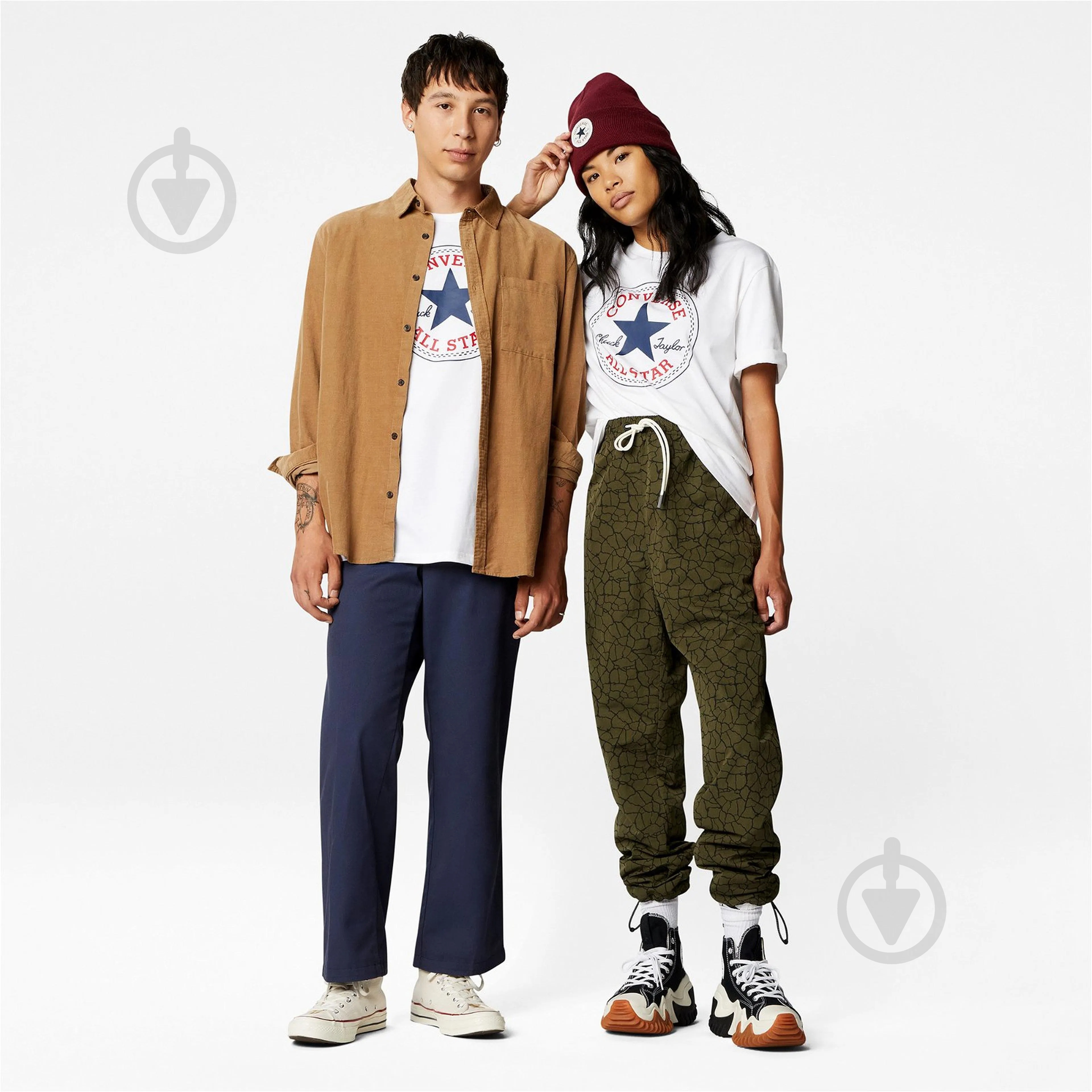 Футболка Converse Chuck Patch Tee 10025459-102 р.L белый - фото 5