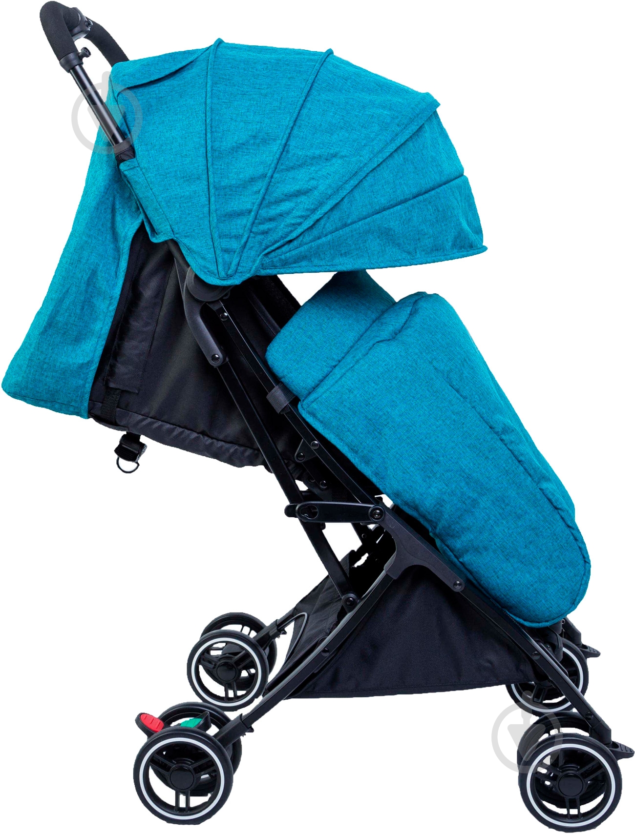 Коляска прогулочная Bugs Picnic бирюзовая - фото 5