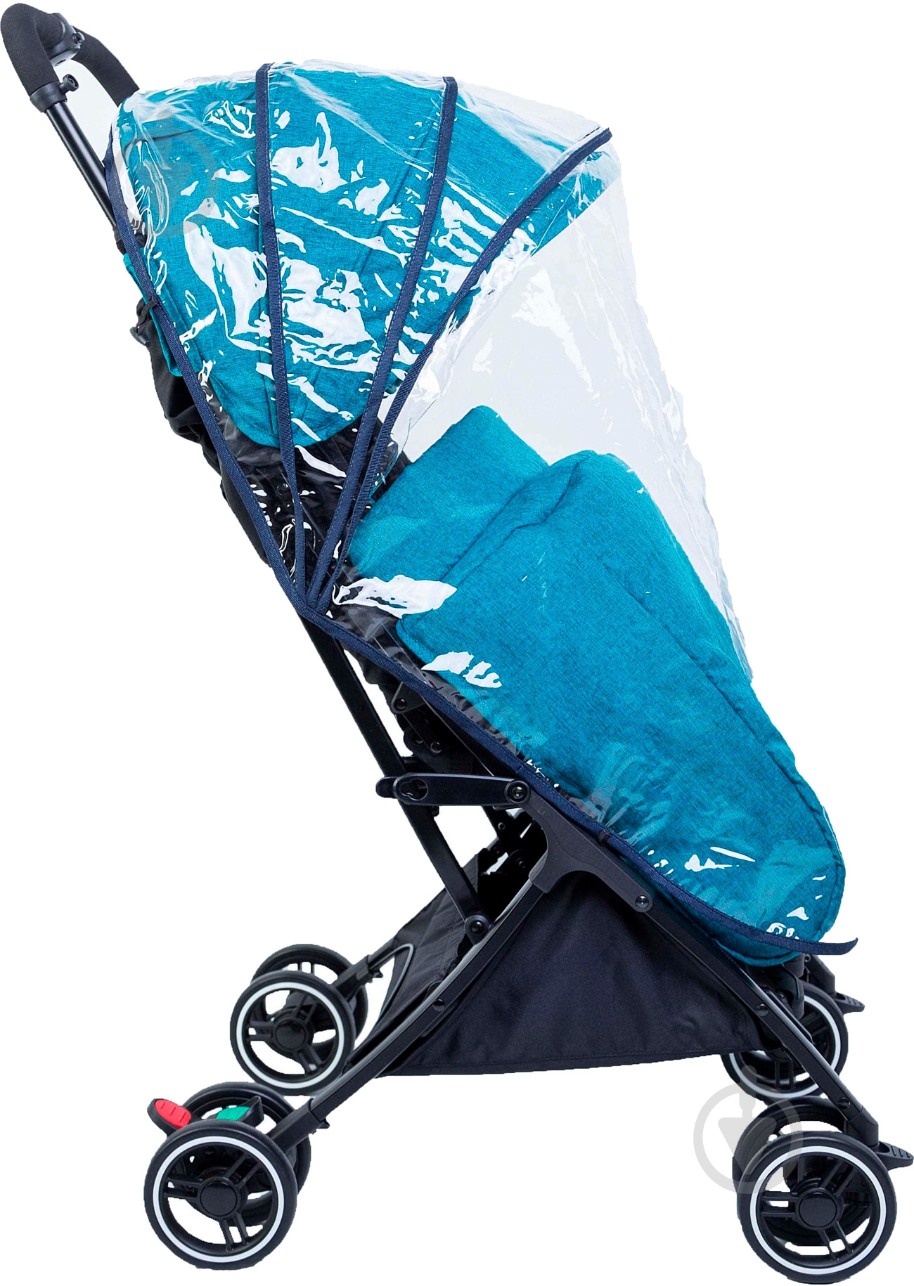 Коляска прогулочная Bugs Picnic бирюзовая - фото 3