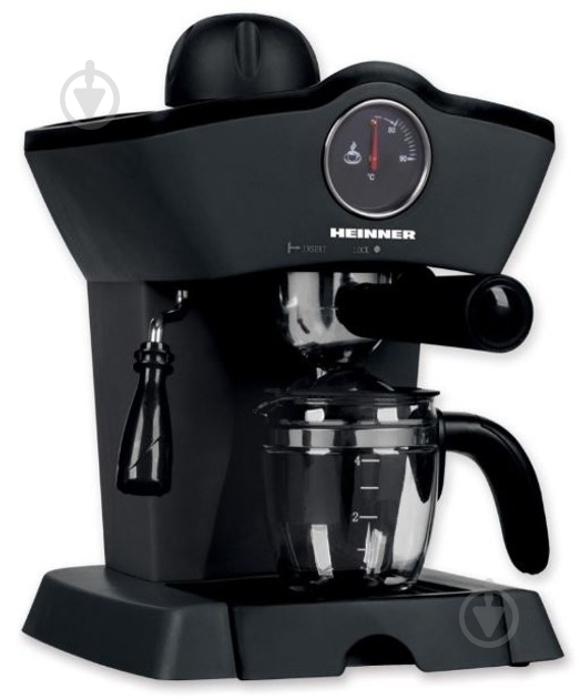 Кофеварка рожковая Heinner HEM-200BK - фото 1
