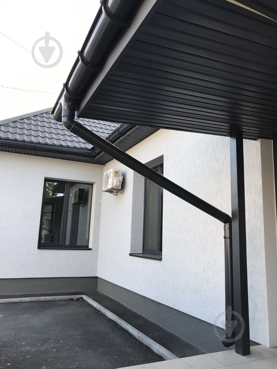 Труба водостічна PROFiL 75 мм 3 м графіт - фото 3 Труба водостічна PROFiL 75 мм 3 м графіт - фото 3