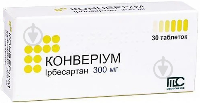 Конвериум №30 (10х3) таблетки 300 мг - фото 1 Конвериум №30 (10х3) таблетки 300 мг - фото 1