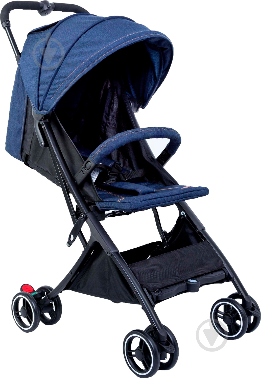 Коляска прогулочная Bugs Picnic джинс - фото 1