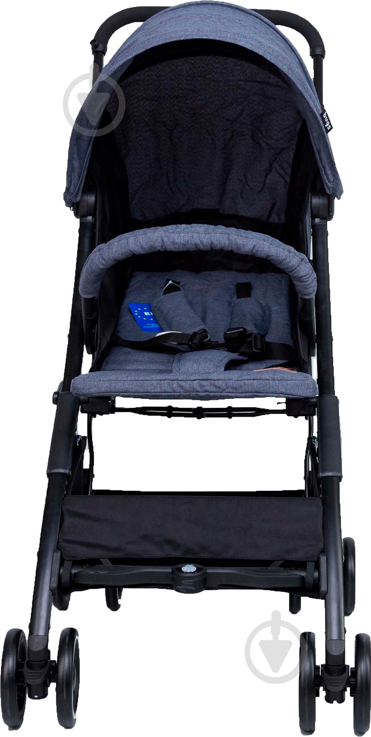 Коляска прогулочная Bugs Picnic серая - фото 2