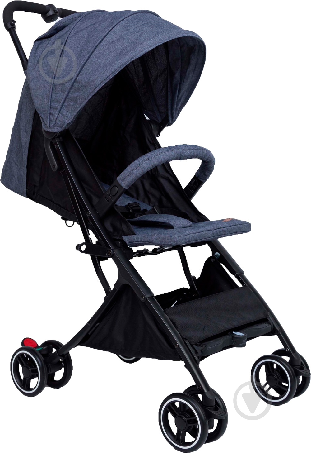 Коляска прогулочная Bugs Picnic серая - фото 1