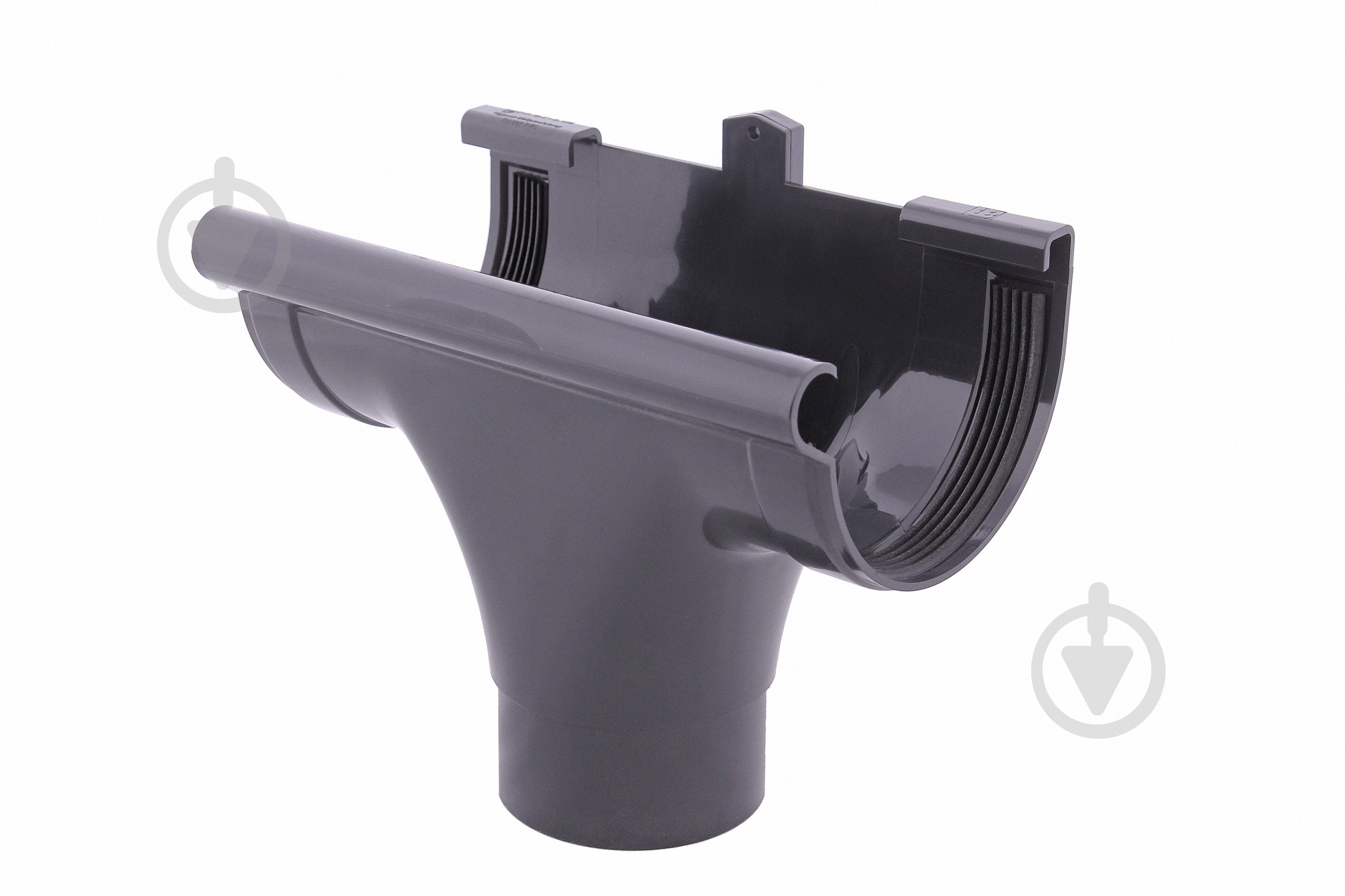 Воронка желоба PROFiL 90 мм графит - фото 1