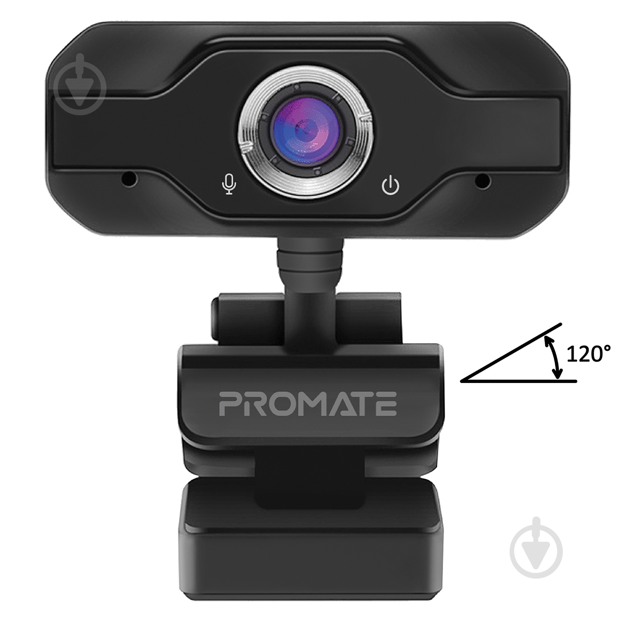 Веб-камера Promate ProCam-1 FullHD USB Black (procam-1.black) - фото 1 Веб-камера Promate ProCam-1 FullHD USB Black (procam-1.black) - фото 1