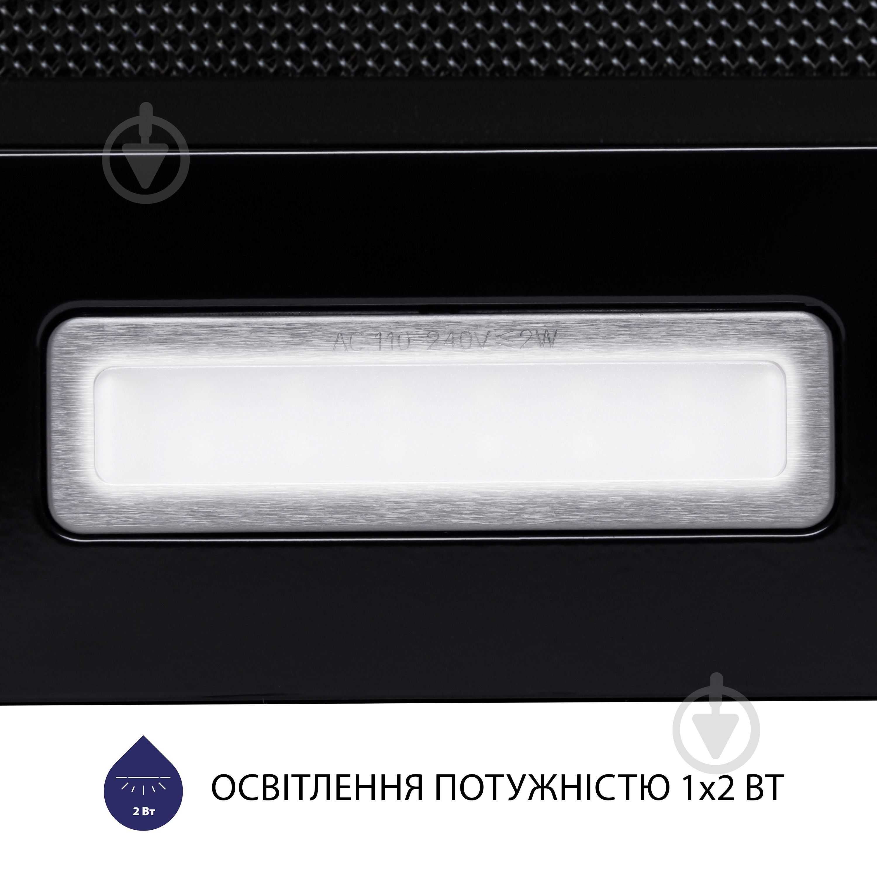 Витяжка Minola HTL 6614 BLF 1000 LED телескопічна — фото 5