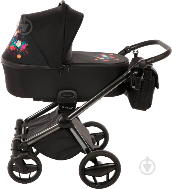 Коляска универсальная 2 в 1 Invictus V-Plus Flowers - фото 3