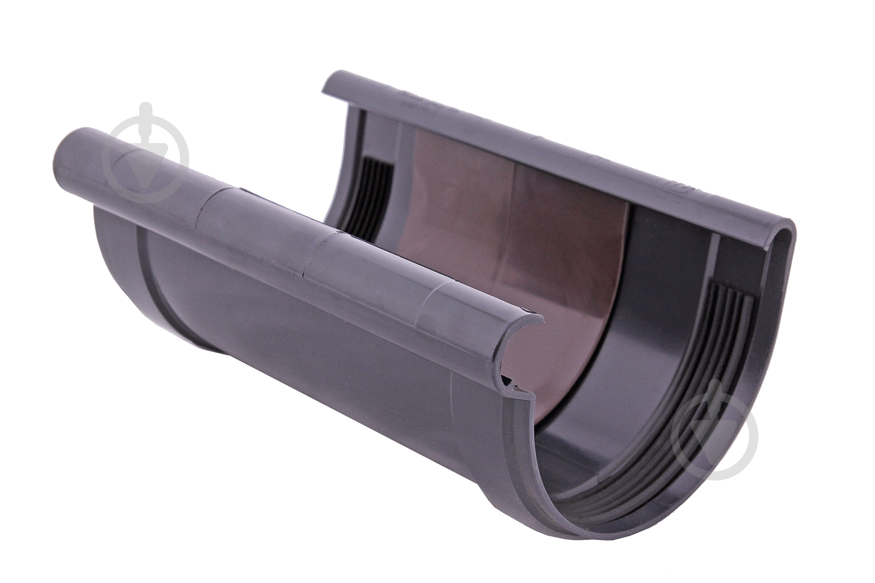 Муфта желоба PROFiL 90 мм графит - фото 1