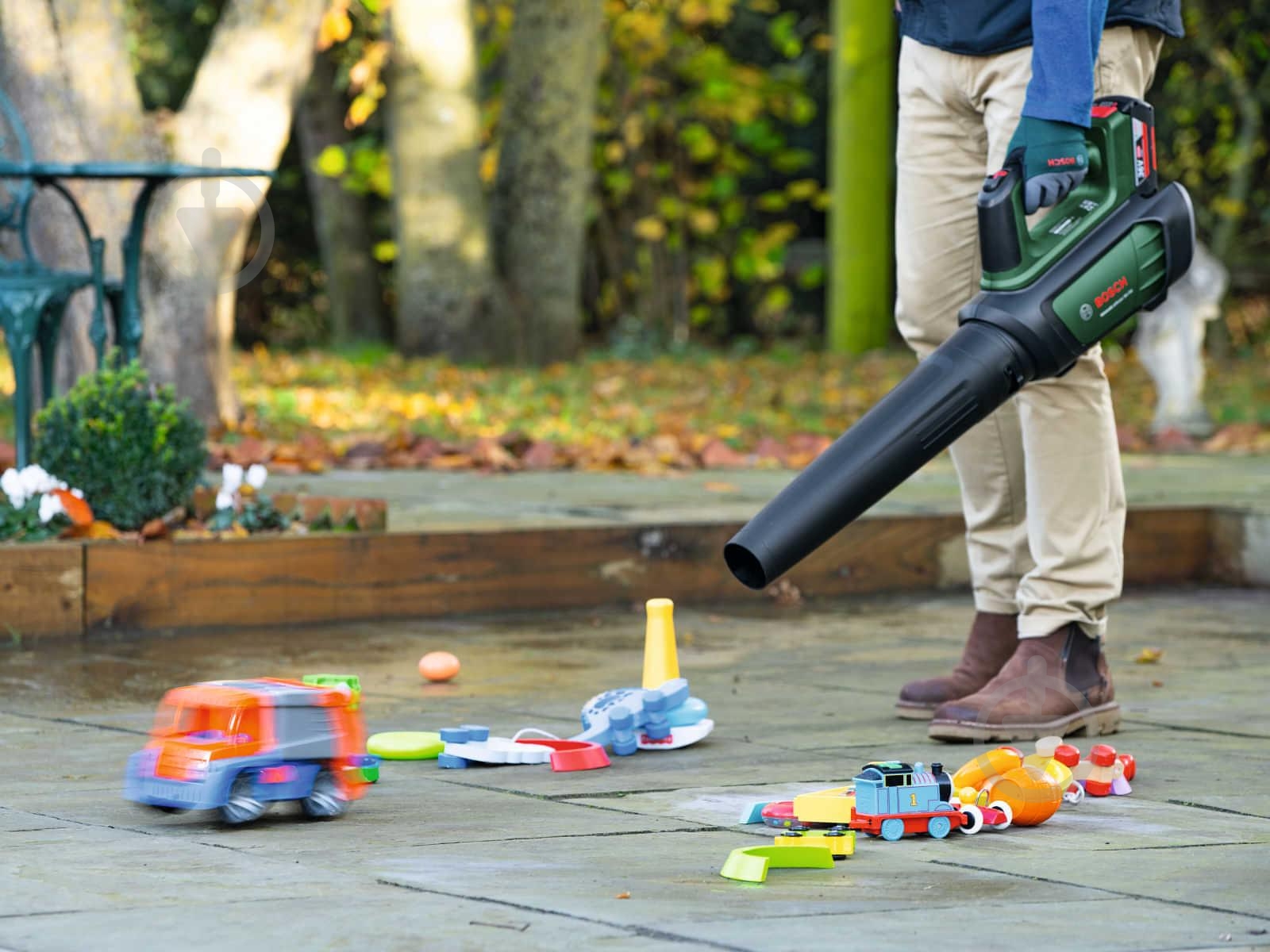 Повітродув акумуляторний Bosch AdvancedLeafBlower 36V-750 (solo) - фото 11