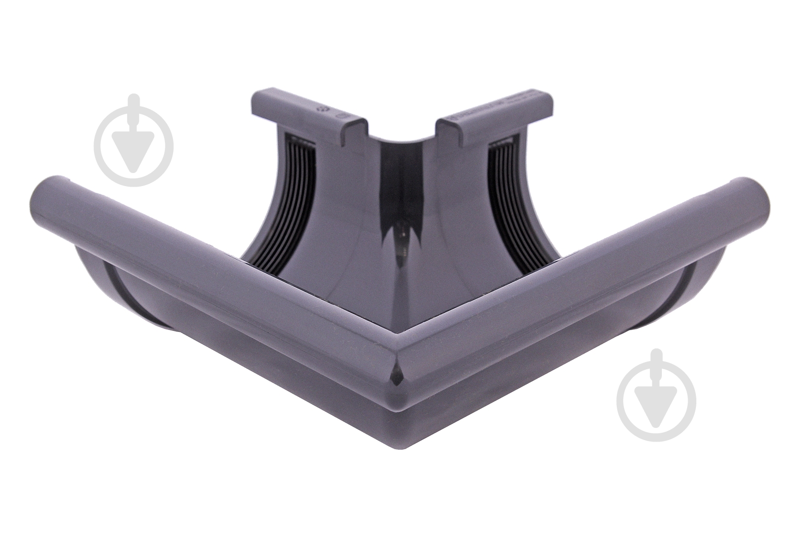 Кут внутренний PROFiL 90° 90 мм графит - фото 1