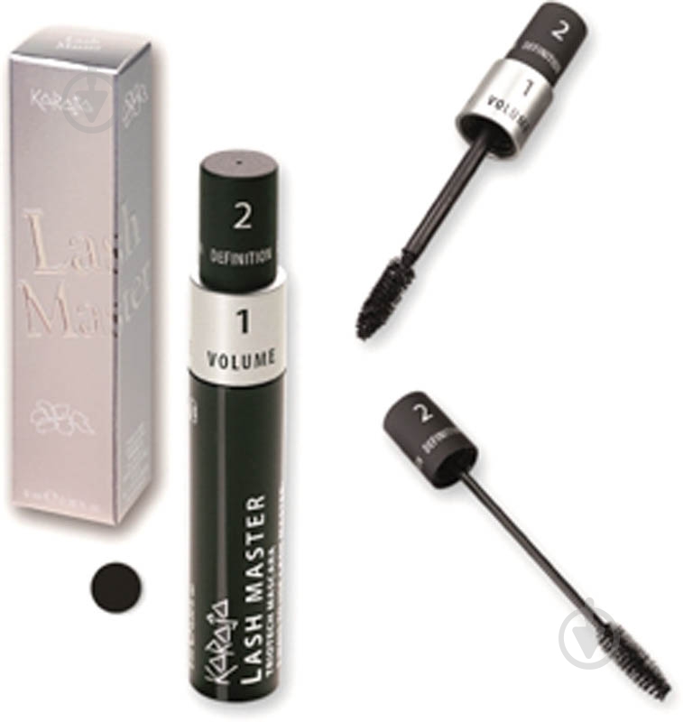 Тушь для ресниц KARAJA Lash Master черный 9 мл - фото 1
