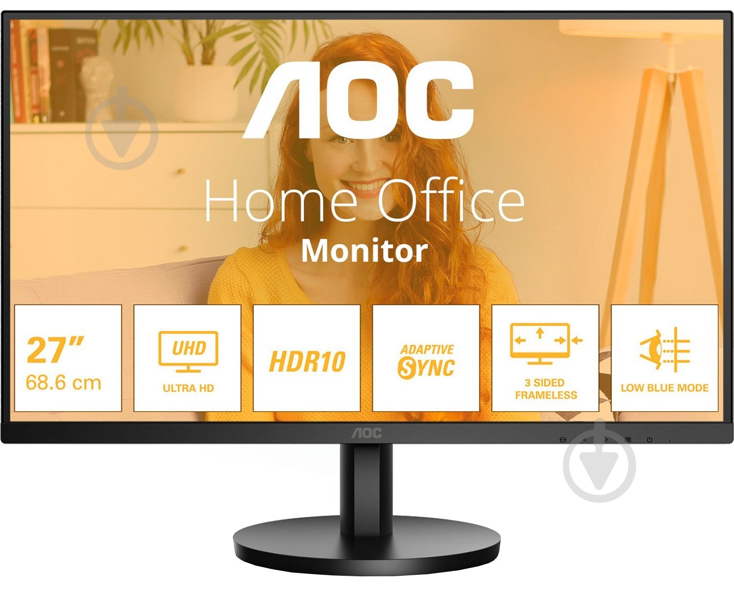 Монитор AOC 4K UHD 27" (U27B3M) - фото 1