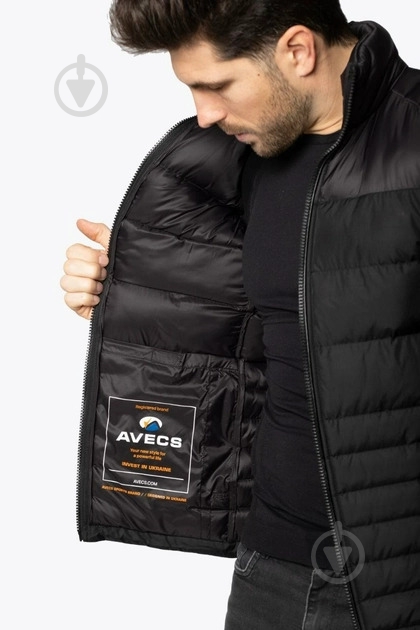 Жилет Avecs AV-50236/1 р.2XL черный - фото 5 Жилет Avecs AV-50236/1 р.2XL черный - фото 5