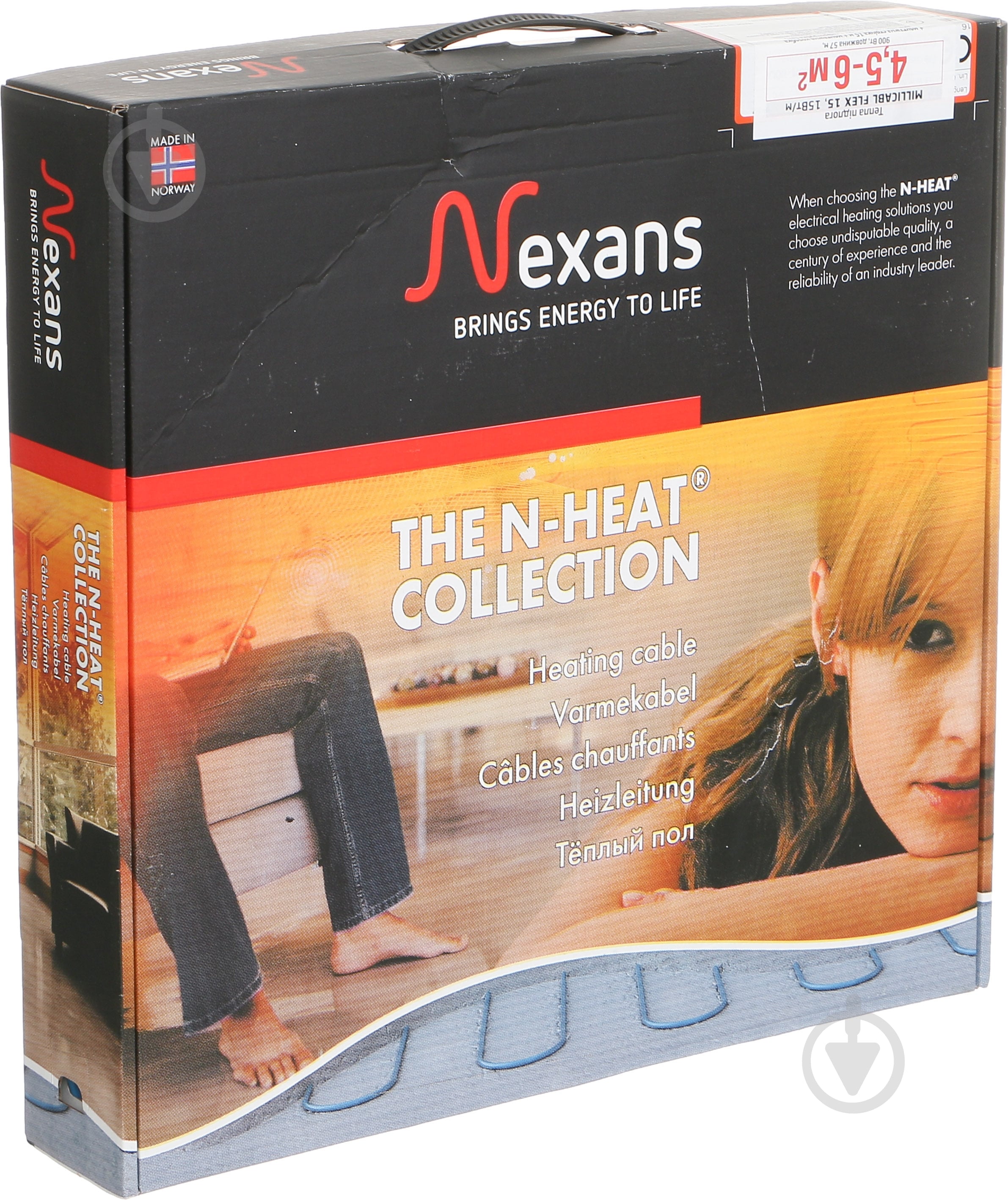 Нагревательный кабель Nexans Millicabl Flex 15 900 Вт - фото 3 Нагревательный кабель Nexans Millicabl Flex 15 900 Вт - фото 3