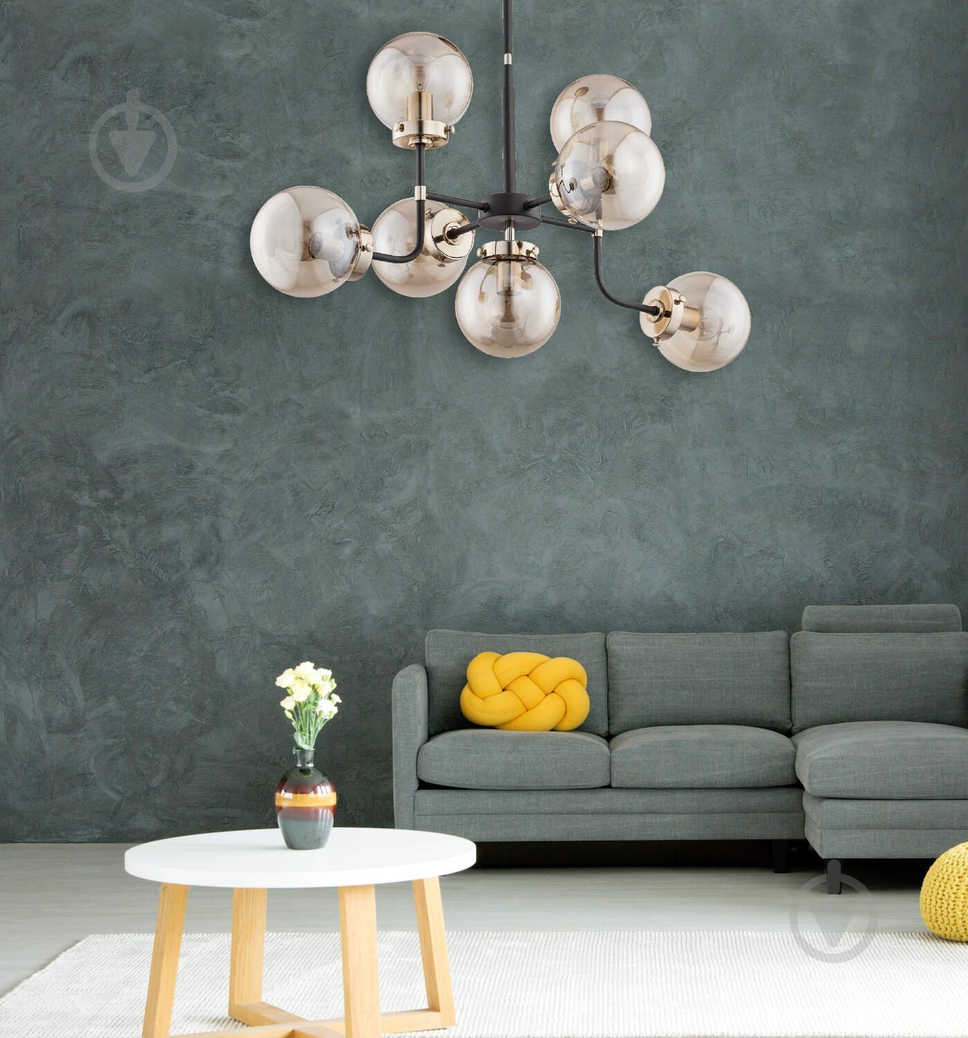 Люстра потолочная ALFA Transformers 40 Вт E14 черный 24857 - фото 5 Люстра потолочная ALFA Transformers 40 Вт E14 черный 24857 - фото 5