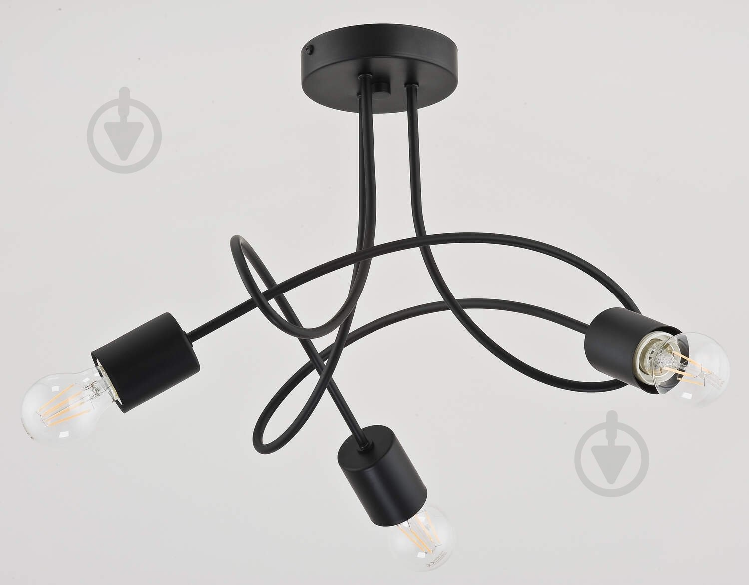 Люстра ALFA Ergo 3x60 Вт E27 черный 24053 - фото 1 Люстра ALFA Ergo 3x60 Вт E27 черный 24053 - фото 1