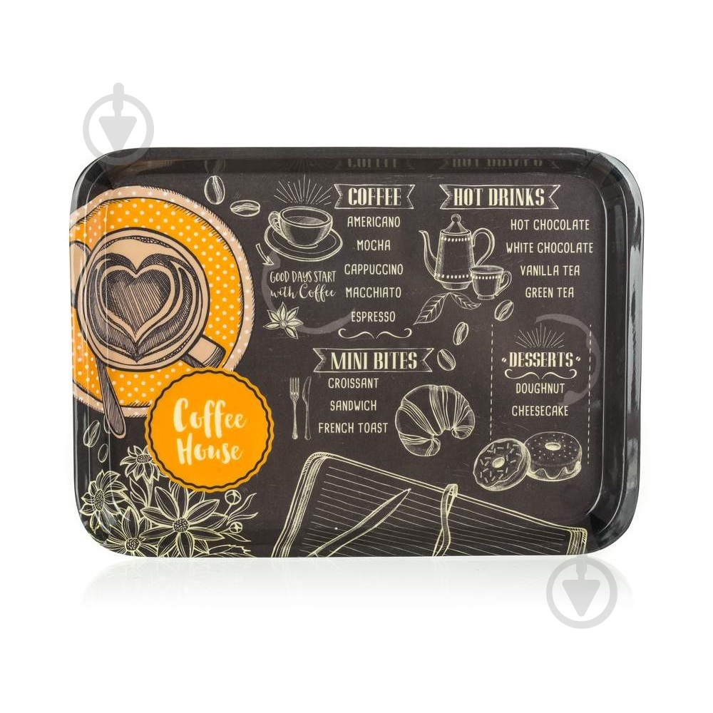 Поднос Banquet Retro 30x21,5 см - фото 1