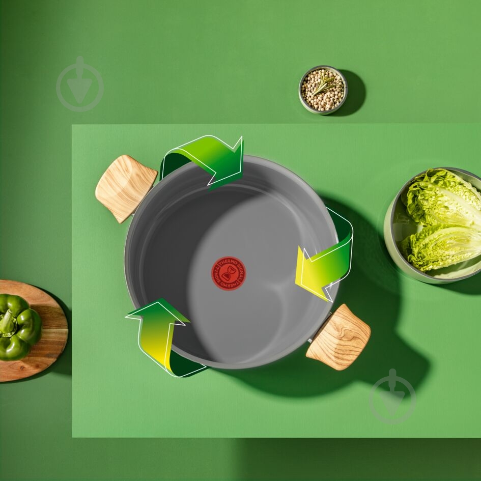 Каструля з кришкою Tefal Renewal 24 см C4264673 - фото 6