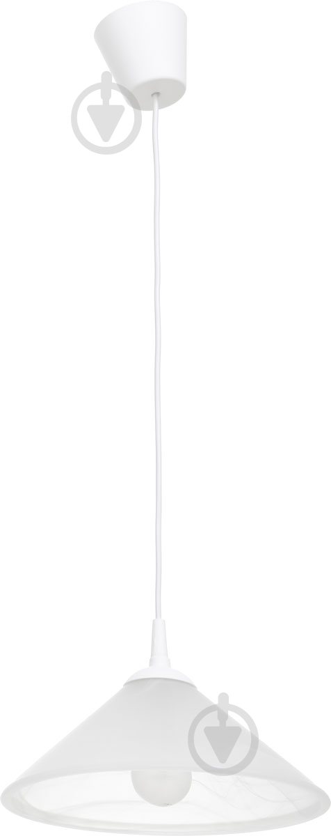 Подвес TK Lighting 1x60 Вт E27 белый 1651 - фото 1