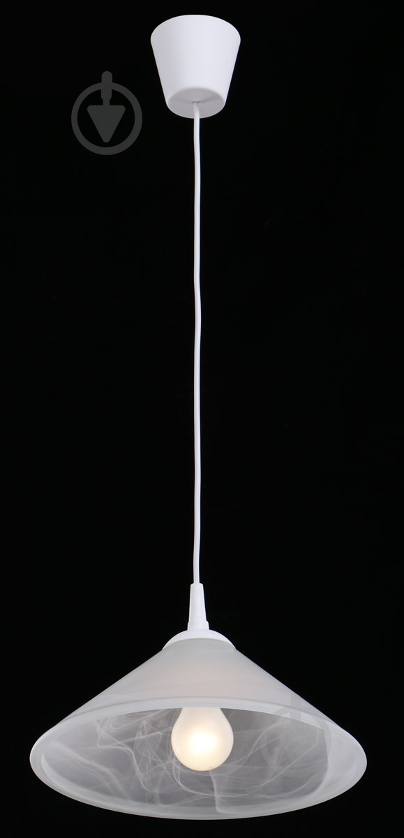 Подвес TK Lighting 1x60 Вт E27 белый 1651 - фото 2