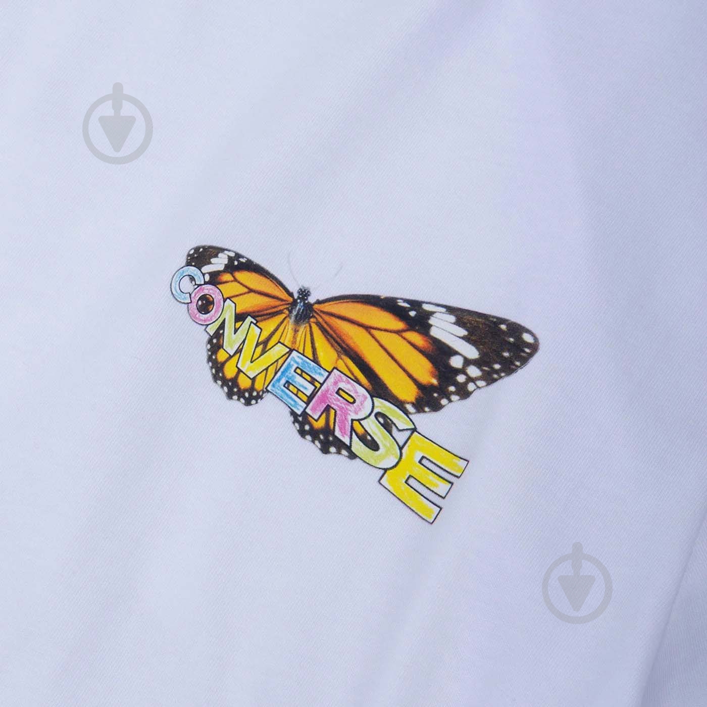 Футболка Converse CITY BUTTERFLY TEE 10024616-102 р.M белый - фото 7 Футболка Converse CITY BUTTERFLY TEE 10024616-102 р.M белый - фото 7