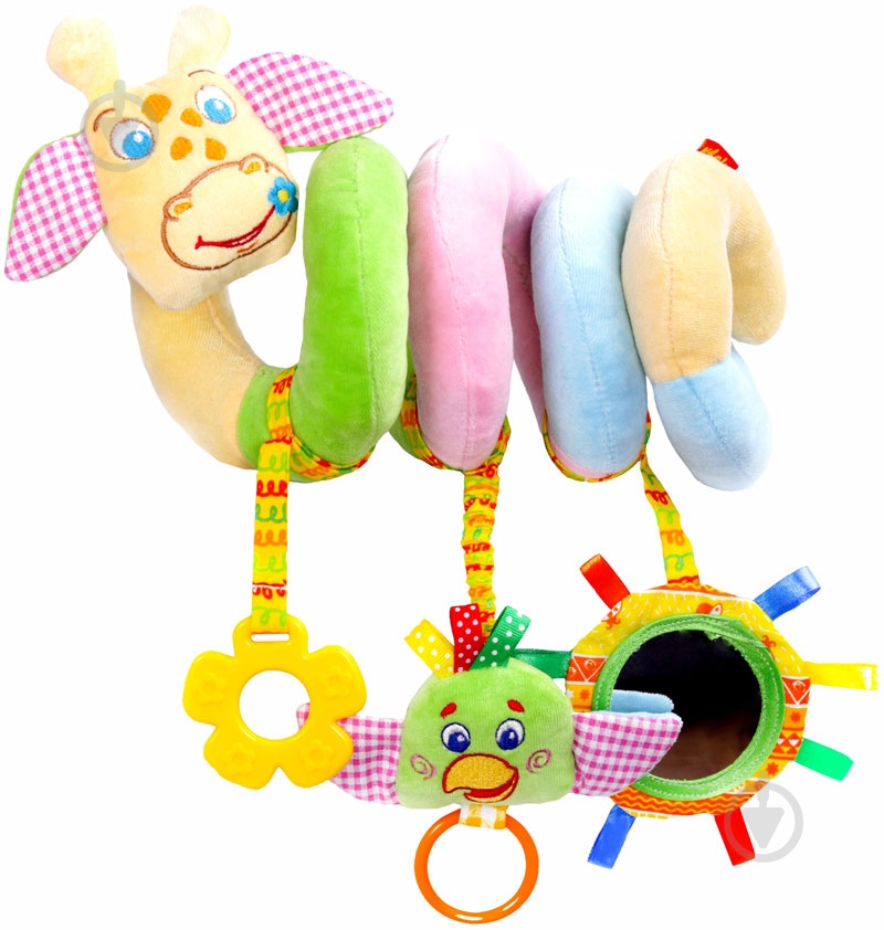 Игрушка-подвеска Macик Жираф Озорник МС 110208-01 - фото 1 Игрушка-подвеска Macик Жираф Озорник МС 110208-01 - фото 1